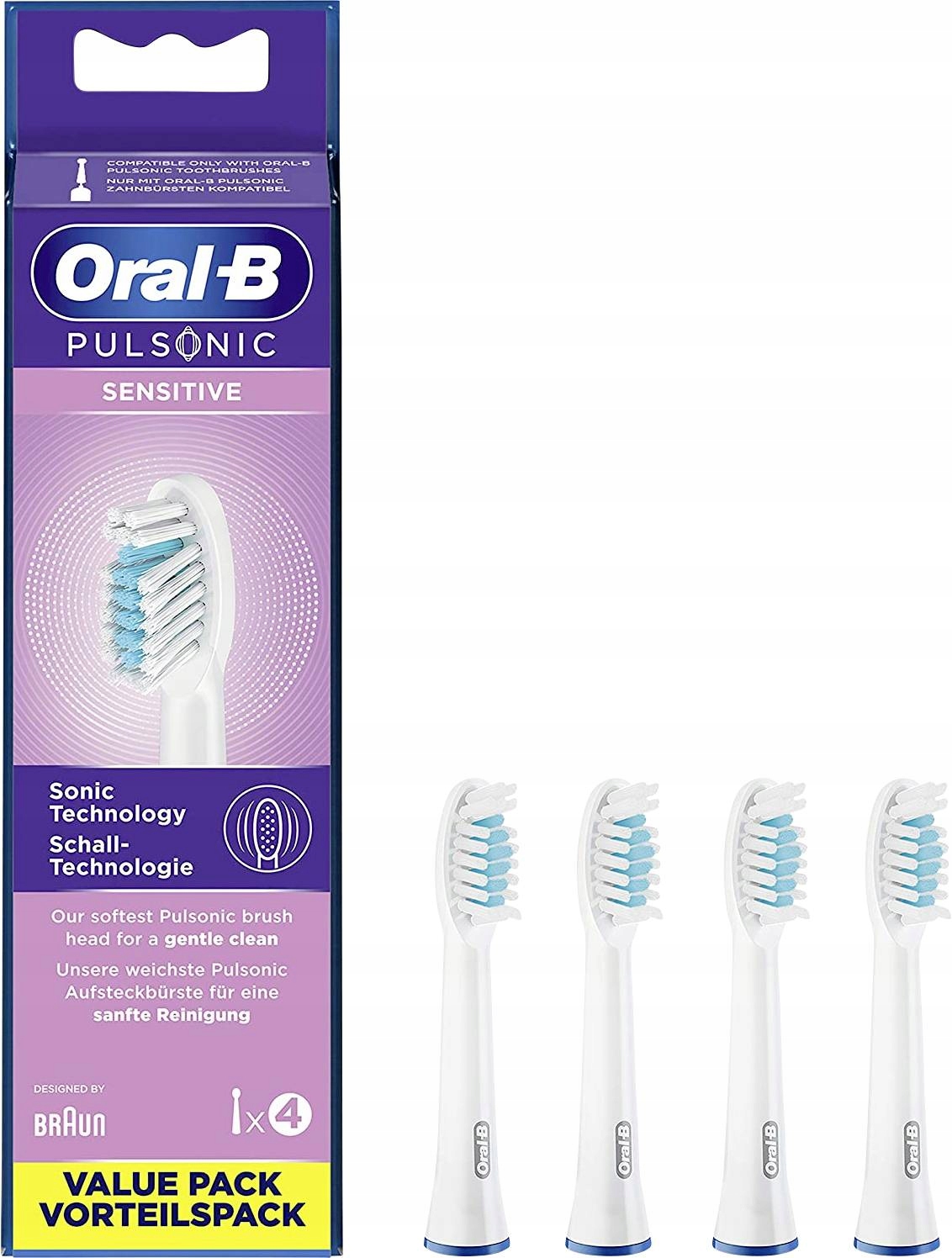 4x Końcówka Oral-b SR32S-4 Pulsonic