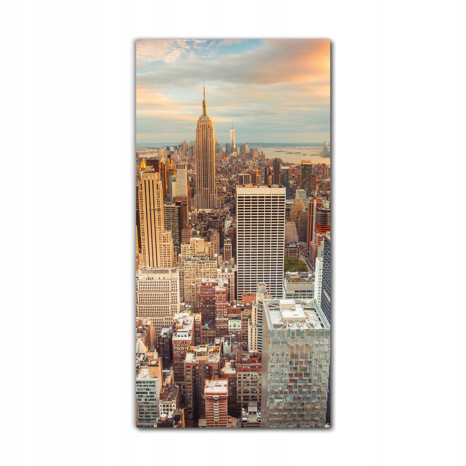 

Foto szklane do sypialni 70x140 Zachód słońca Ny
