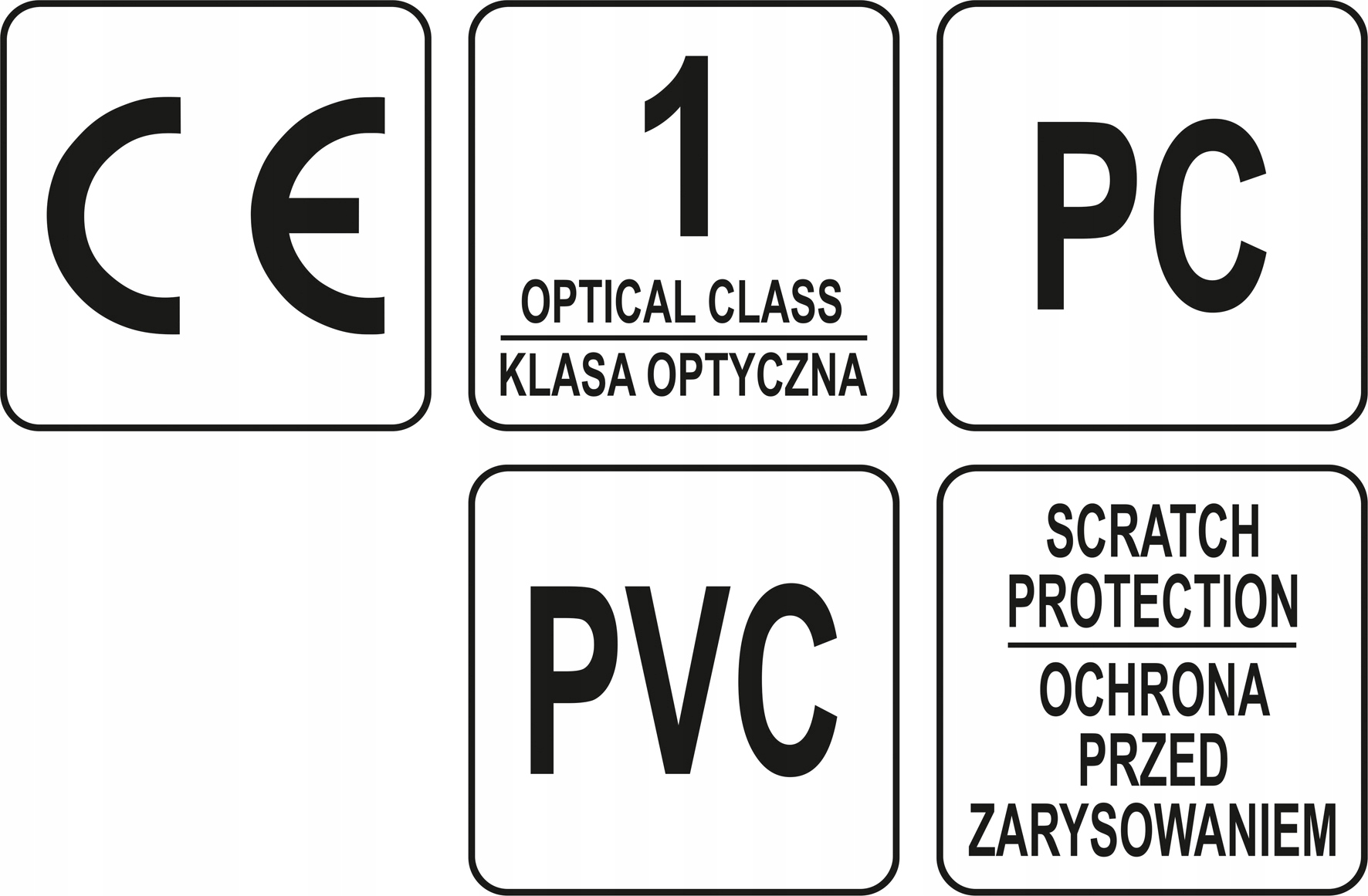 GOGLE OCHRONNE Z WYWIETRZ. CZARNA RAMA Typ ochronne