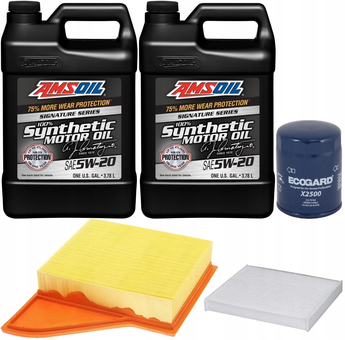 AMSOIL 5W20 + FILTRY FORD MUSTANG 5,0 11-14