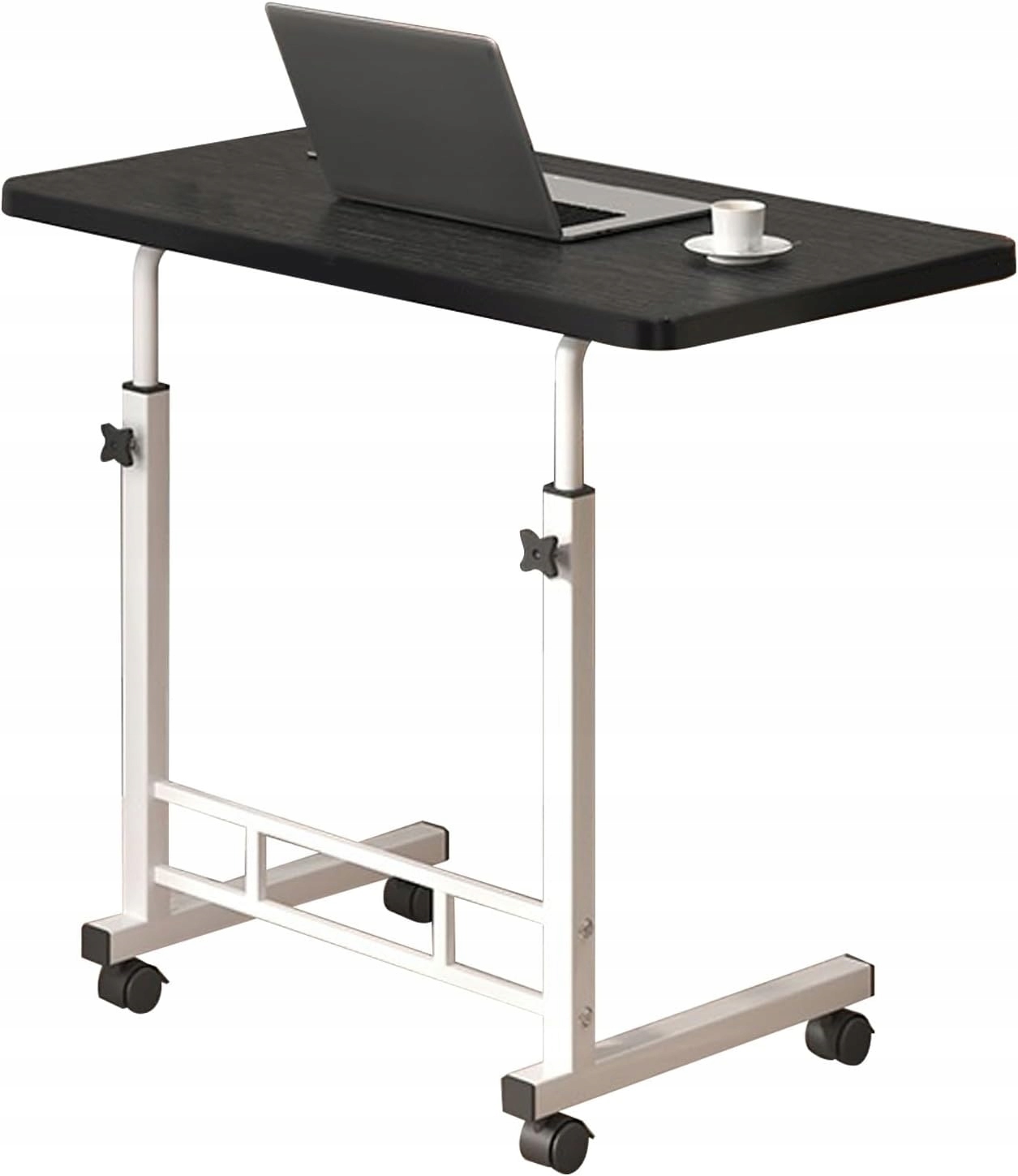 Stolek Pod Notebook Na Kolečkách Mobilní Přistýlkový Stůl S Nastavitelnou Výškou