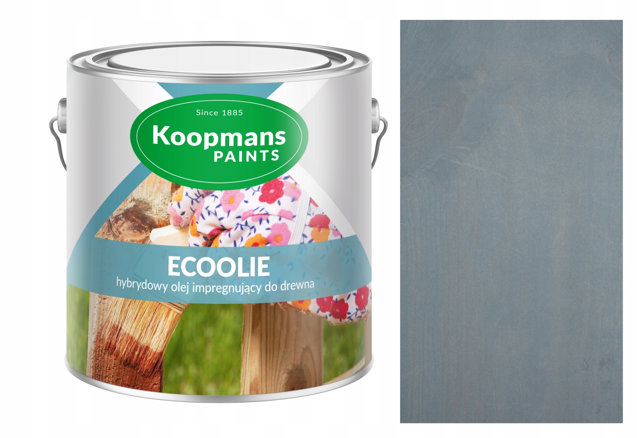 Koopmans Ecoolie Impregnační Olej Na Dřevo 2,5 L Zimní Šedý 202