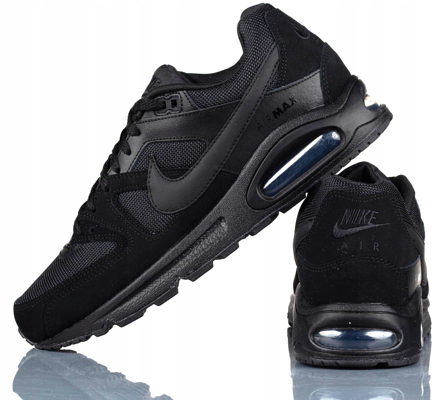 Buty sportowe klasyk Nike Air Max Command 629993-020 Czarne rozmiar 44