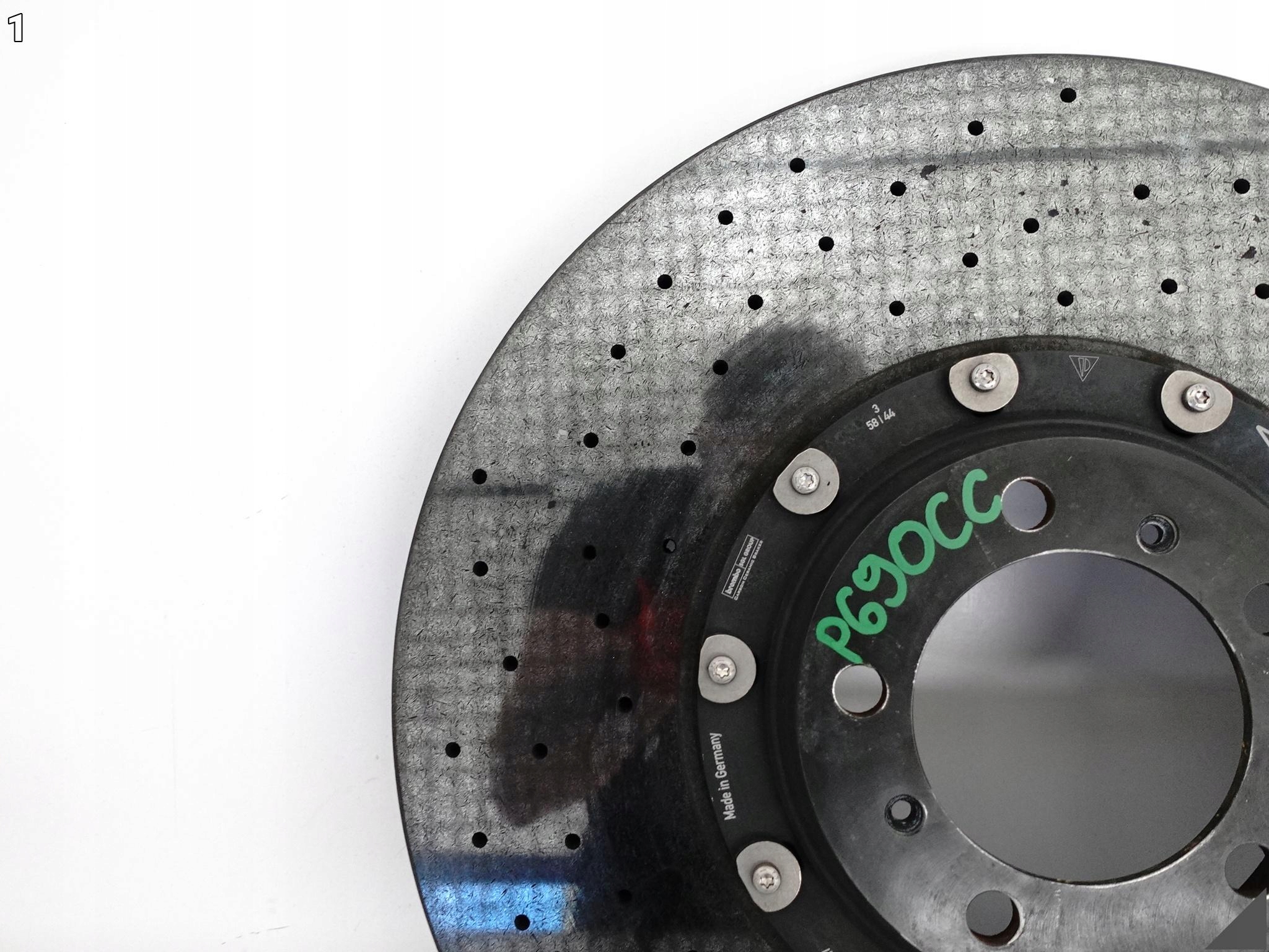 PORSCHE CAYENNE 9Y0 9Y3 PCCB disc CERAMICZNA CERAMIC left front 440x40mm