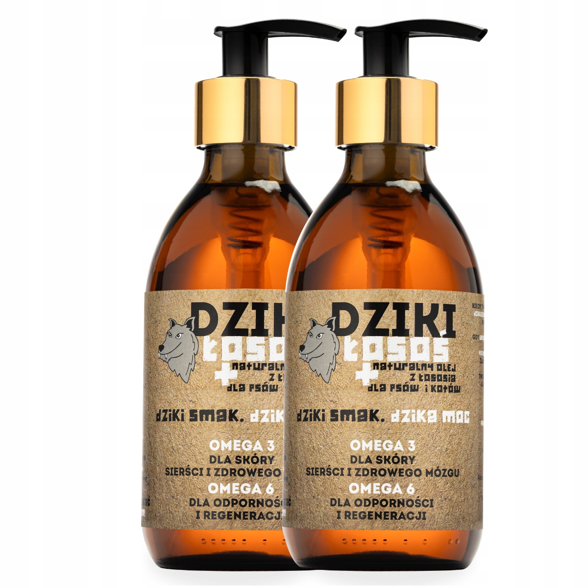 Lososový olej pro psa a kočku 500 ml Omega 3+6 Divoký losos na srst a kůži