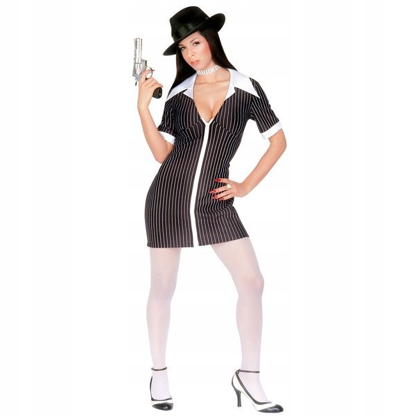 Kostým Gangsterky Gangsterka léta 20 retro M