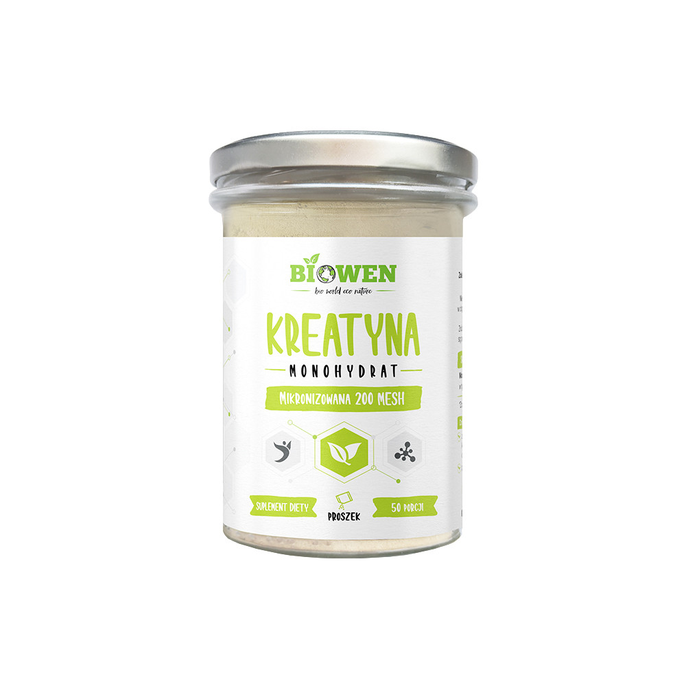 100% Čistý Prášek Síla Výkon Biowen Kreatin Monohydrát 250 g 2 ks