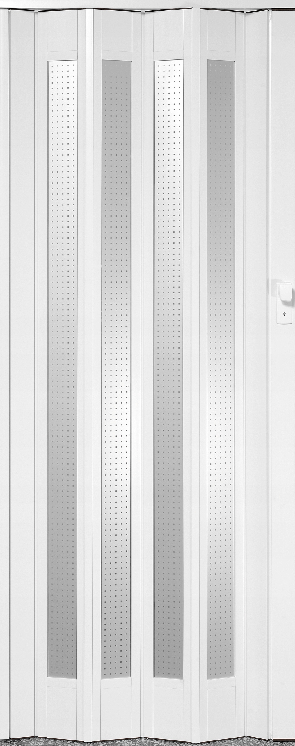 Drzwi Harmonijkowe Vivaldi Silver Spark Różne Szerokość 115,6 CM