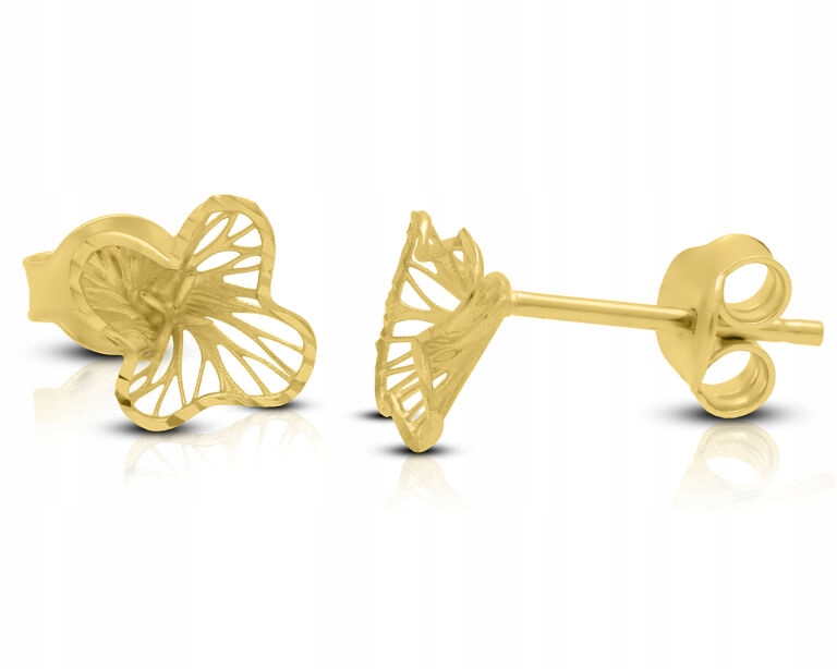 Puzetové Náušnice Lesklé Originální dámský vzor pr.585