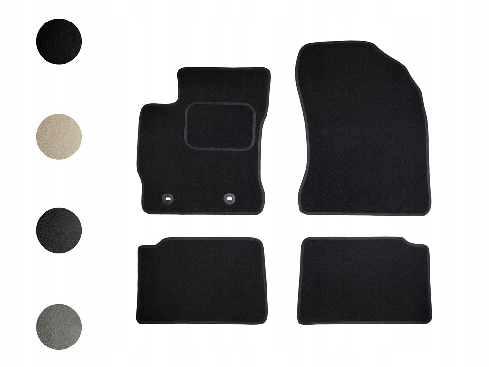 Toyota Auris II 2013-2018 Велюрові килимки