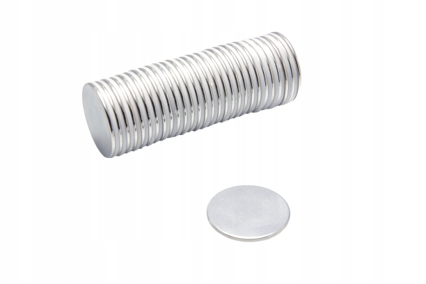 

Magnes Neodymowy Walcowy Mw 20x1 N38 10 szt.