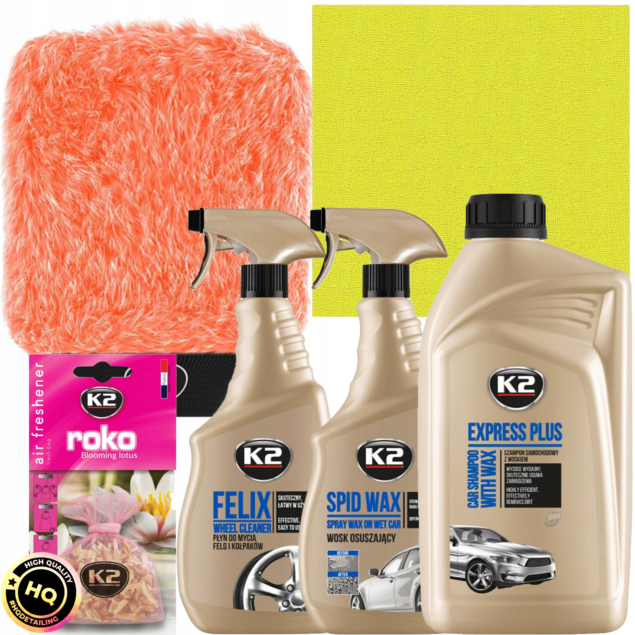 

K2 Zestaw Kosmetyków Do Mycia Samochodu Auta