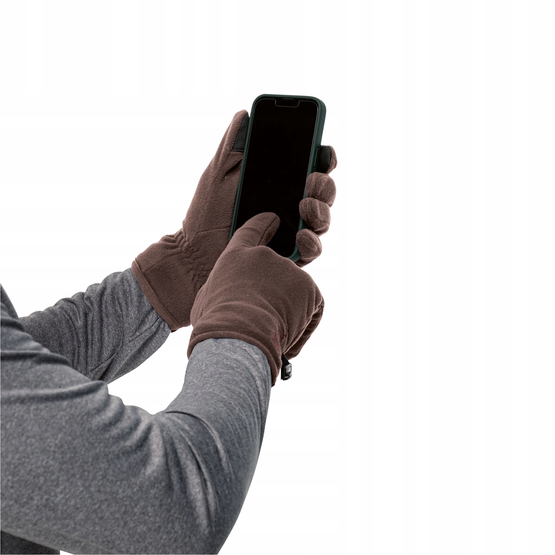 Rękawice polarowe Jack Wolfskin REAL STUFF rękawiczki ciepłe lekkie XL Rozmiar XL