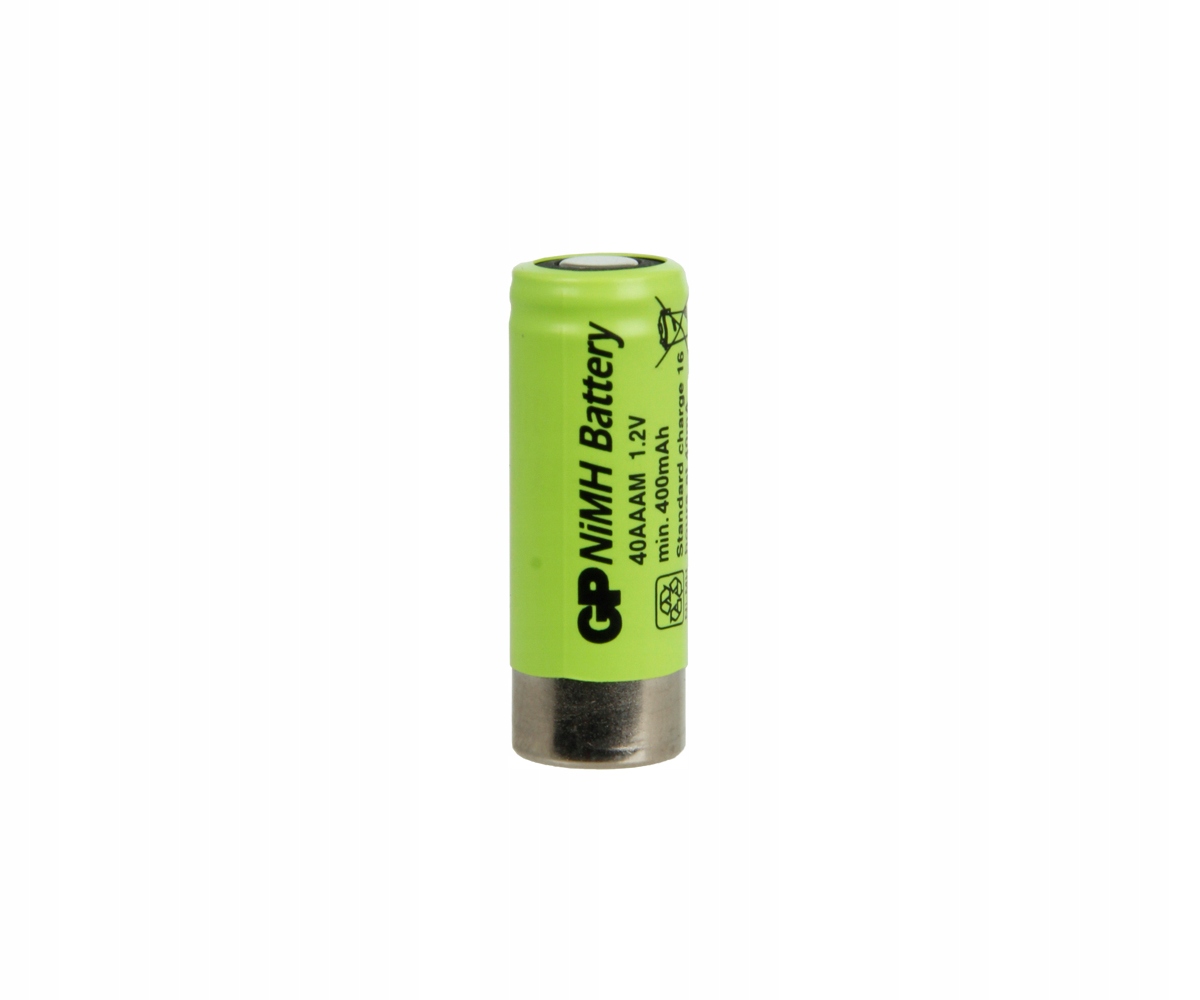 Akumulator GP NiMH 40AAAM 400mAh 2/3AAA Pojemność 400 mAh