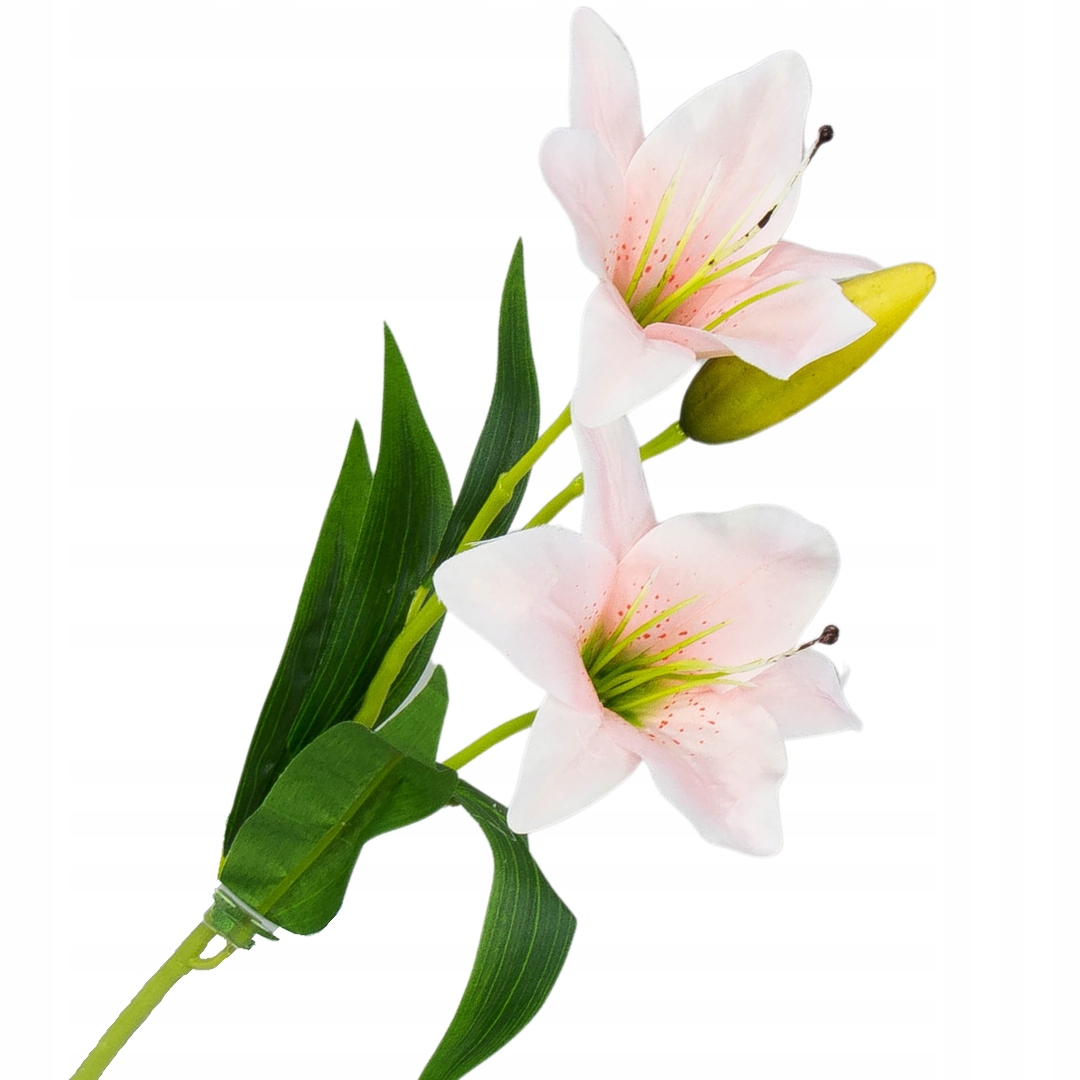 

[w0548] Gałązka lilia satynowa 50cm jasnoróżowa