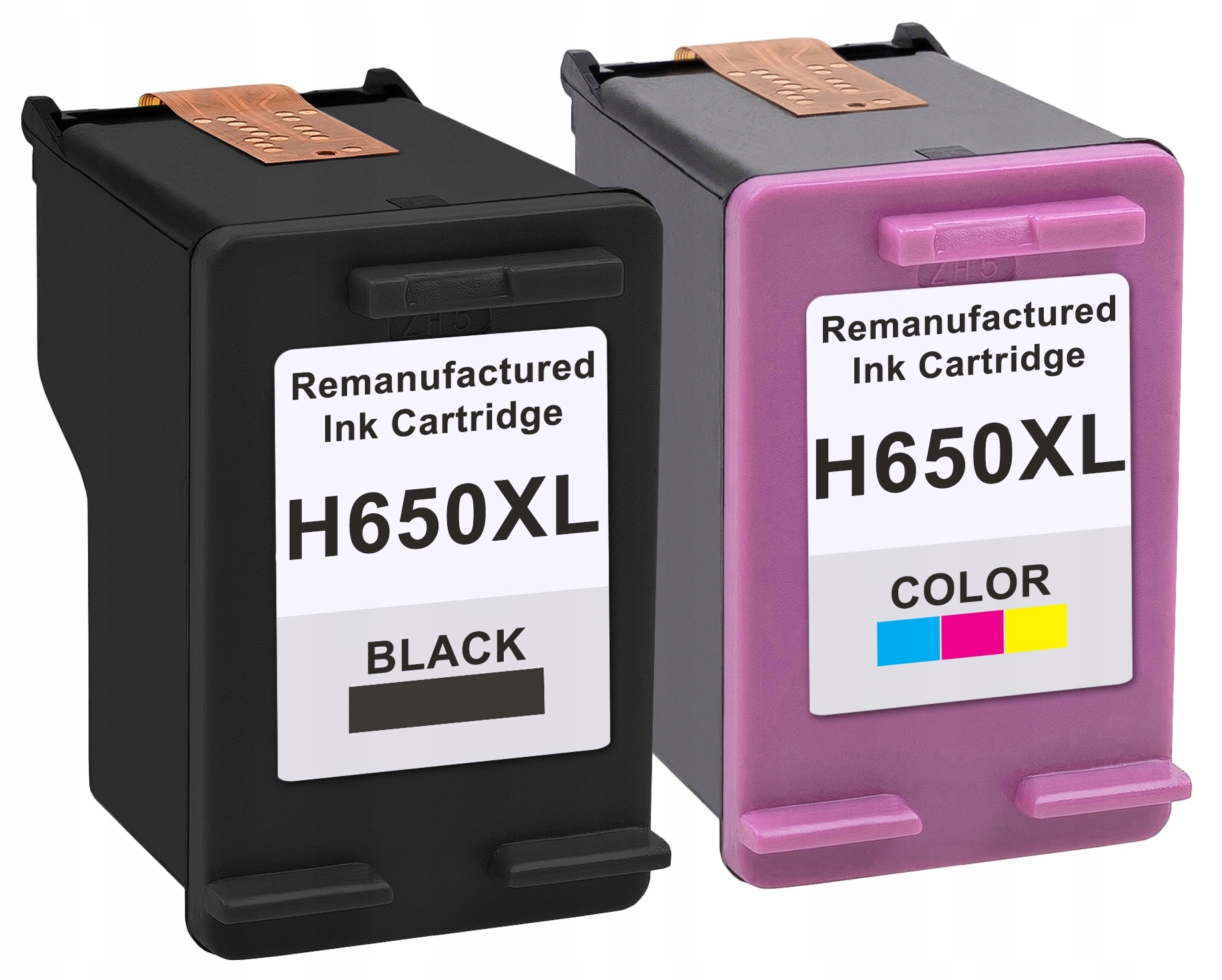 2X Tusze 650 650XL Do Drukarki Hp 1015 1515 2515 2545 3515 3545 4515 Kpl