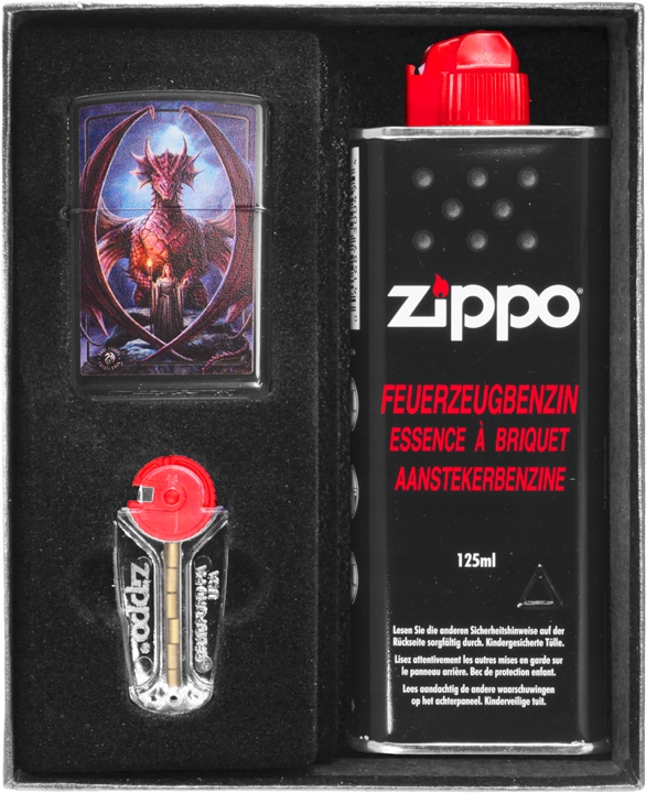 Sada Zippo Zapalovač Anne Stokes Dragon Dárková No1