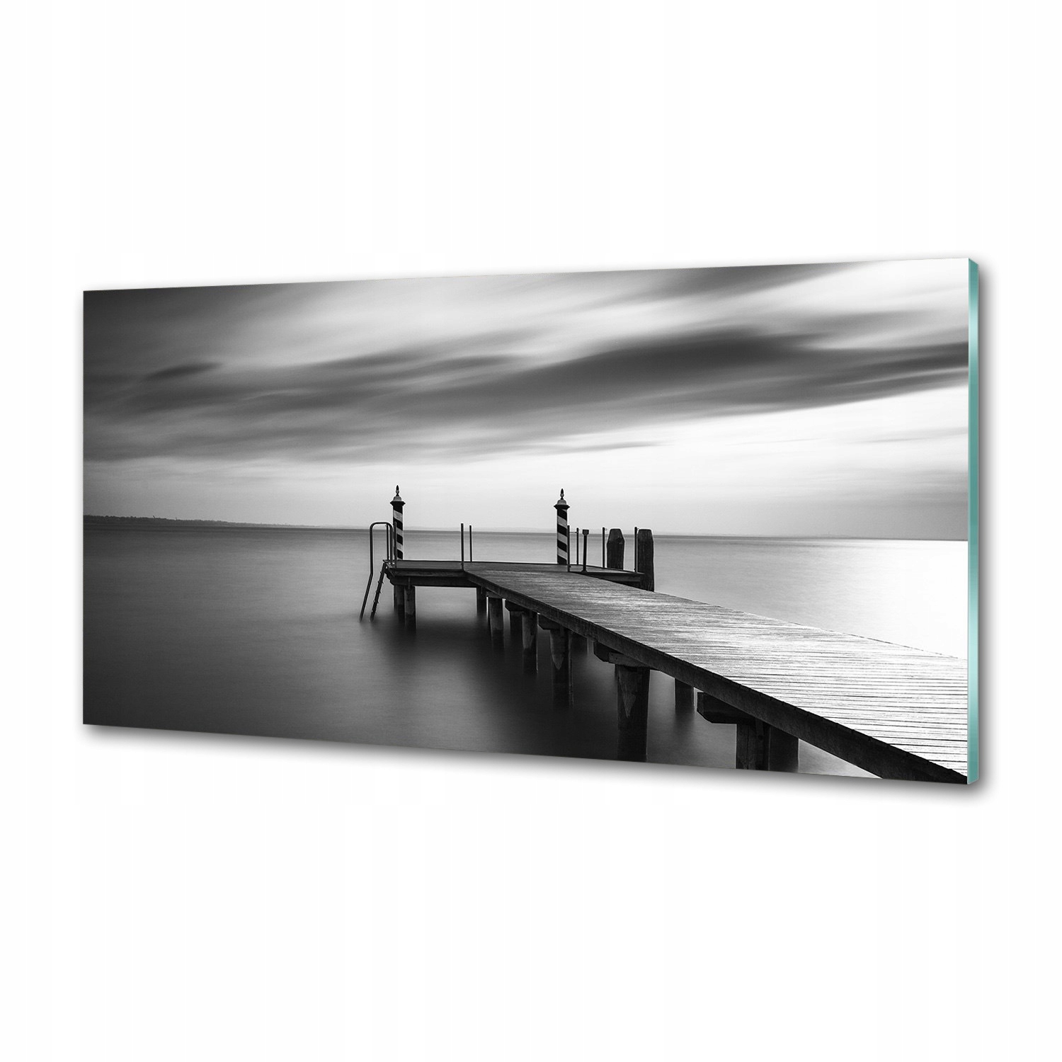 Kuchyňský panel Molo nad jezerem 120x60 cm Lepidlo