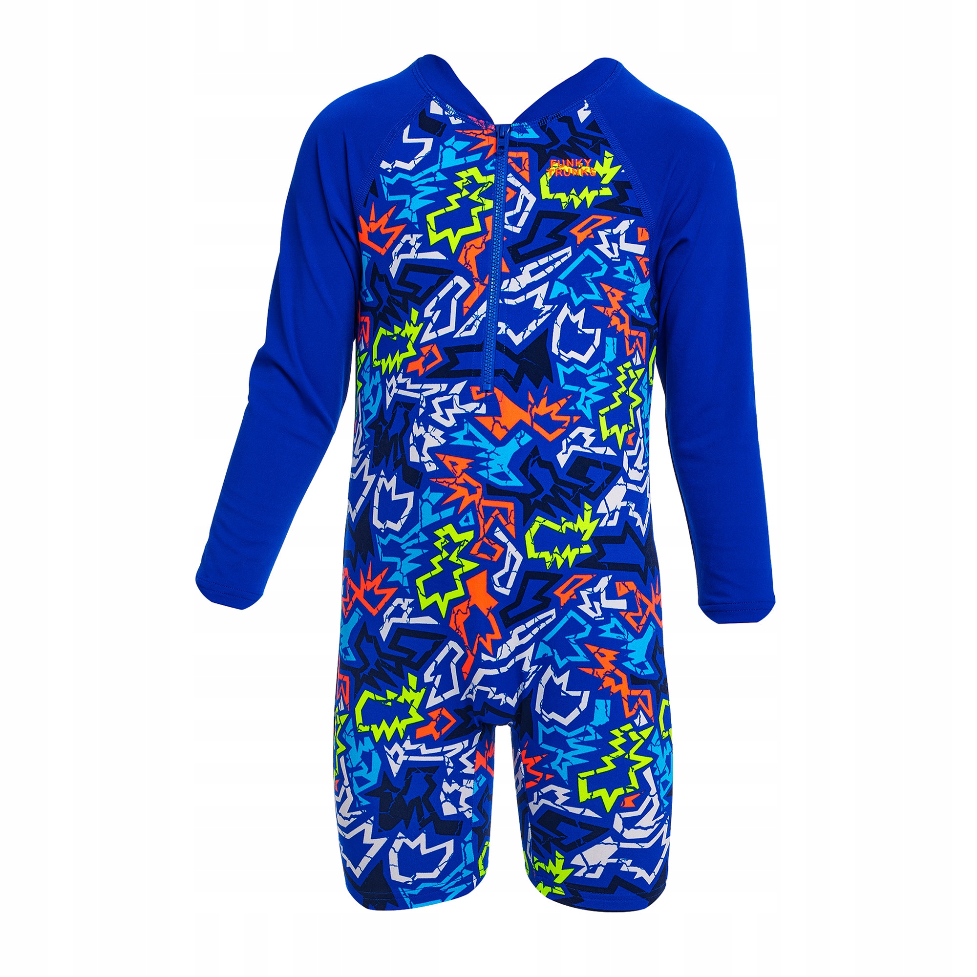 Kombinéza Upf 50+ dětská Funkita Go Jump Suit broken hearts 98