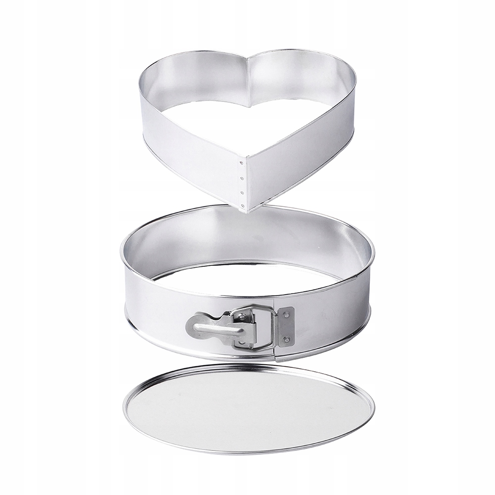 TORTOWNICA Forma Blacha do Pieczenia Tortu Ciasta Tarty Okrągła SERCE 24cm