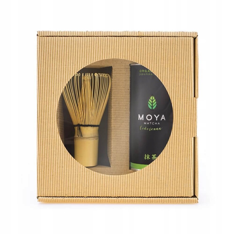 Set Čaj Zelený Matcha V Prášku 30G Denní Bio Metla Bambus