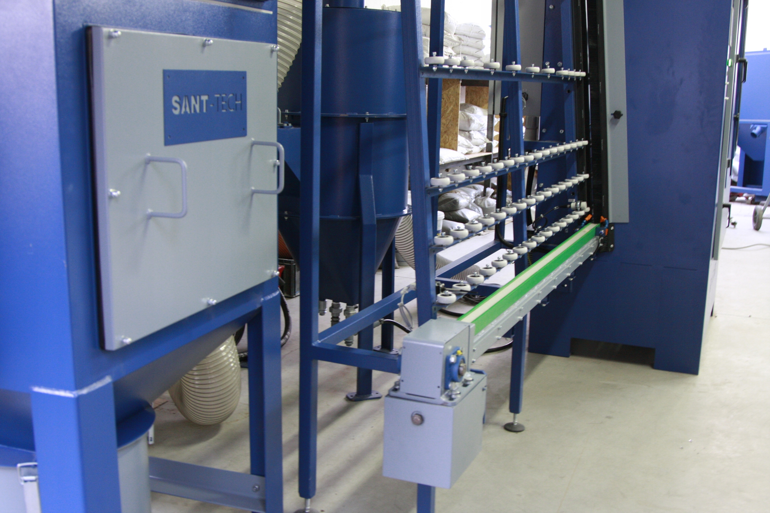 Piaskarka do szkła - Używana - Zaawansowany AUTOMAT SANT-TECH EAN (GTIN) 5905655409046