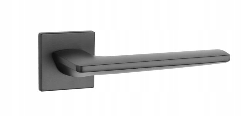 Kľučka Aprile Lunaria Rozeta Q Slim 7MM Bk čierna matná spodné rozetky