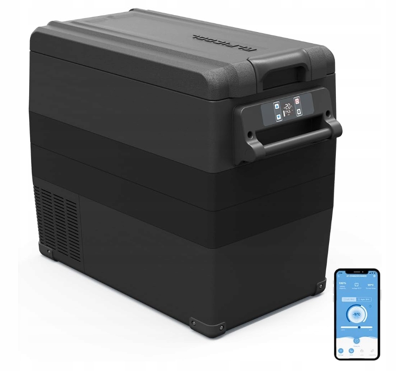 Alpicool NCF55 50L Przenośna Lodówka Samochodowa Chłodziarka 12/24V DC