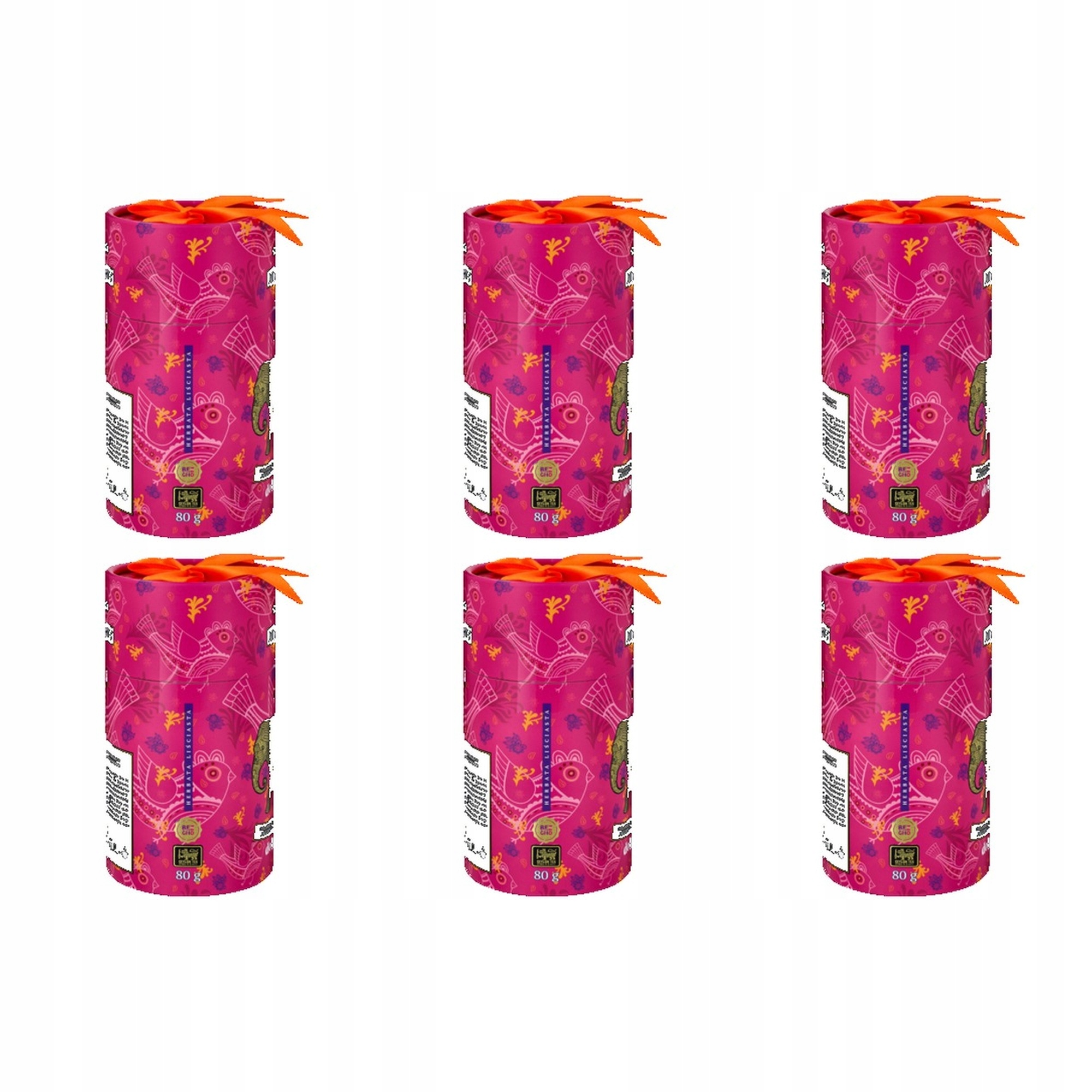 6 x 80 g Čaj černý listový Sir Adalbert's Tea