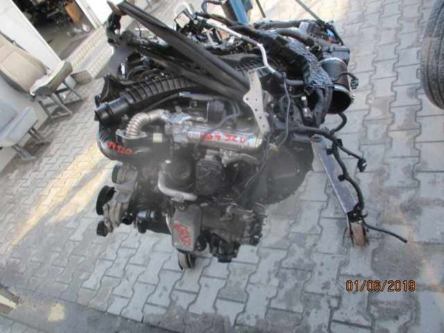 engine complete MERCEDES 654920 34 TYSKM POPRZECZ