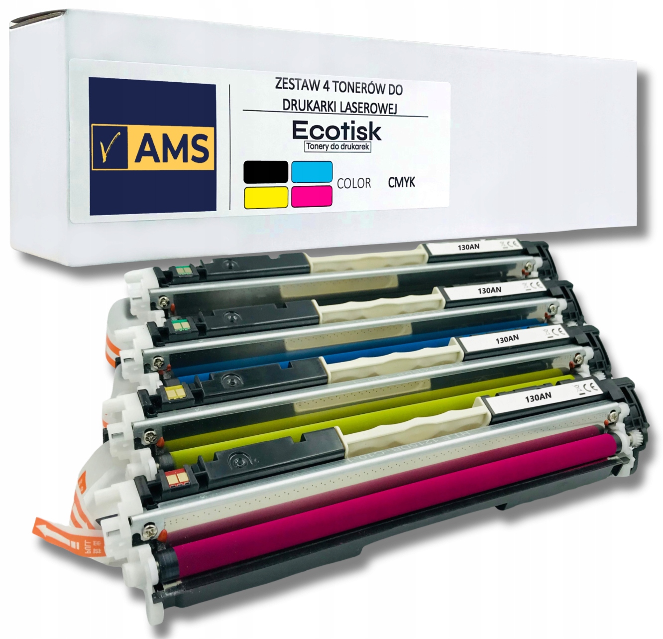 Sada tonerů pro Hp Color LaserJet Pro Mfp M176n M177fw Hp 130A s Čipem