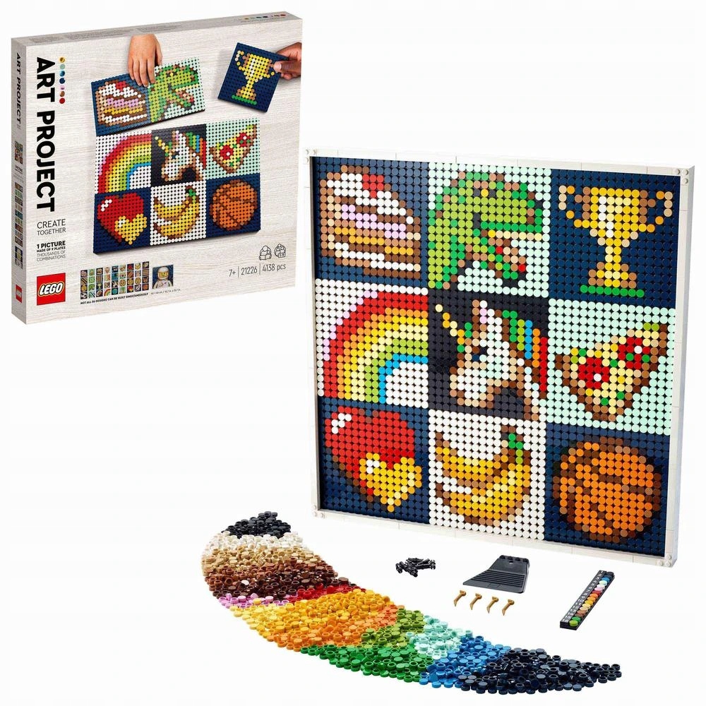Lego Art 21226 Výtvarný projekt tvoříme společně