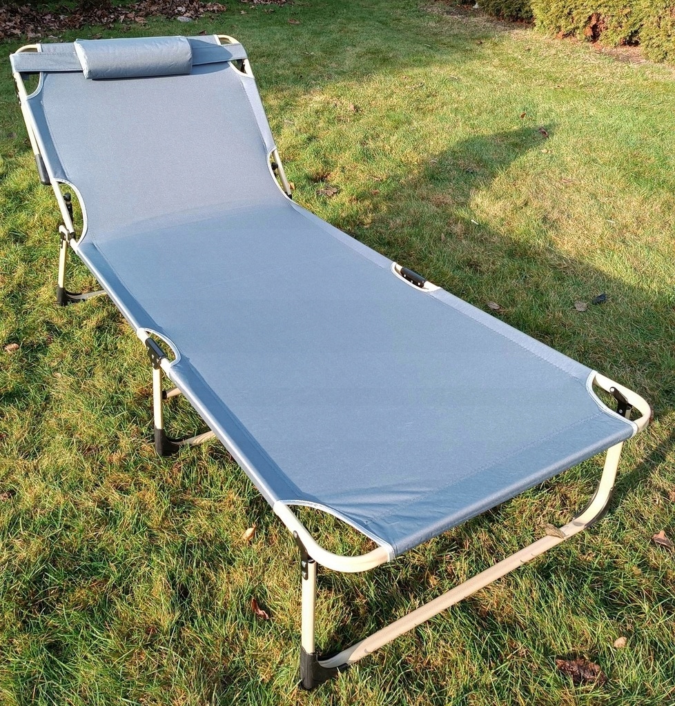 Składane ŁÓŻKO TURYSTYCZNE BIZNESOWE XXL LEŻANKA Kod producenta 61634176