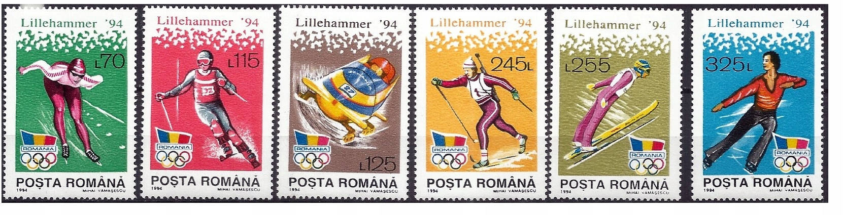 Rumunia Mi 4761-4768 ** Sport KS