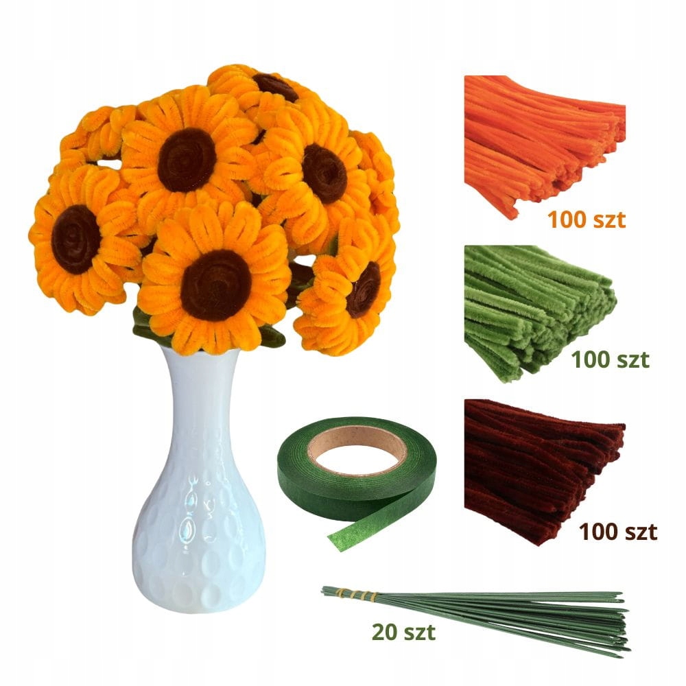 Sada kreativních drátků Diy slunečnice