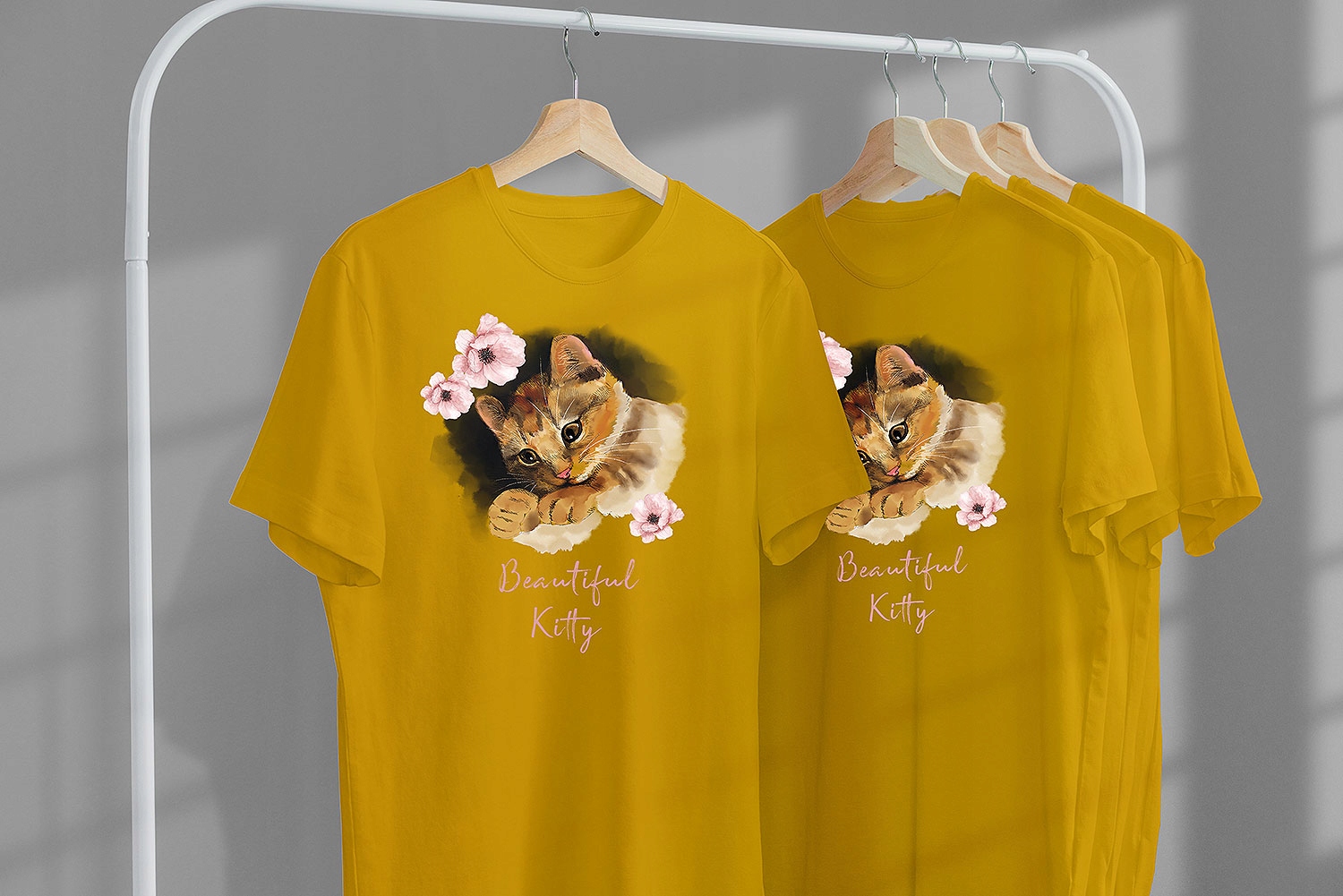 T-SHIRT KOSZULKA DLA DZIECKA KOTY KOTKI 128 SUPER JAKOŚĆ Rozmiar S