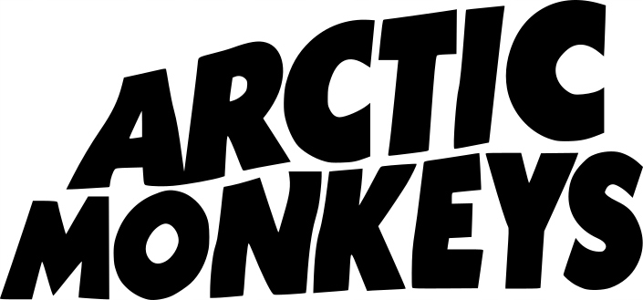 

Naklejka na samochód Arctic Monkeys, wlepa 15cm