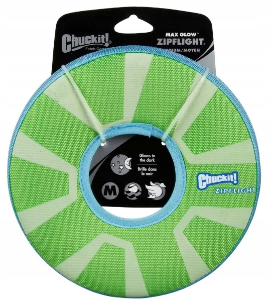 Levně Středně svítící friesbee Chuckit!