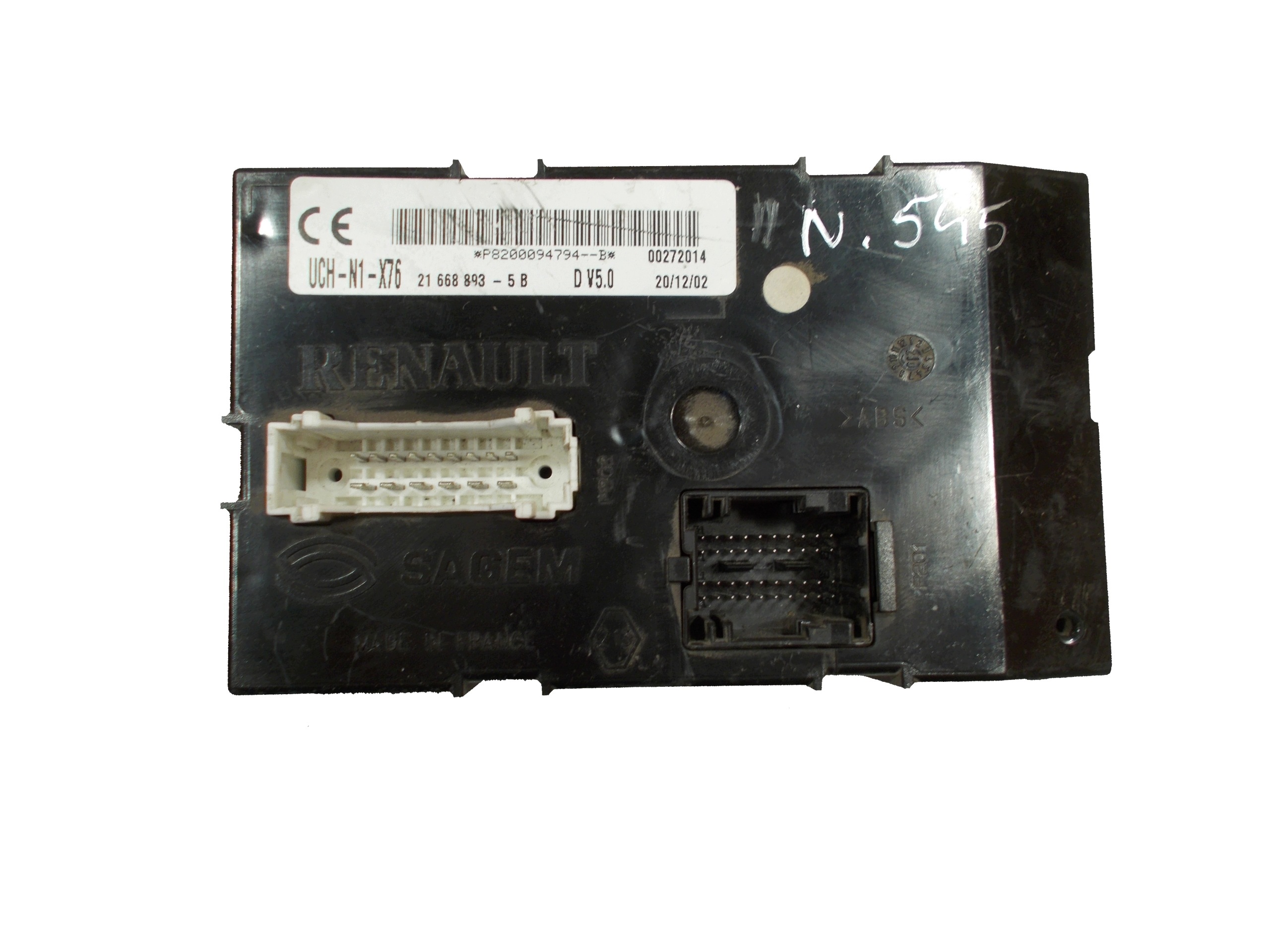 comfort control unit control unit RENAULT KANGOO CLIO UCH-N1-X76 P8200094794-B