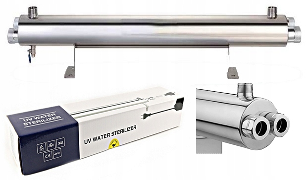 Lampa Uv Filtr Vody Sterilizátor Uv lampa 110W Ocel Philips Atest Pzh