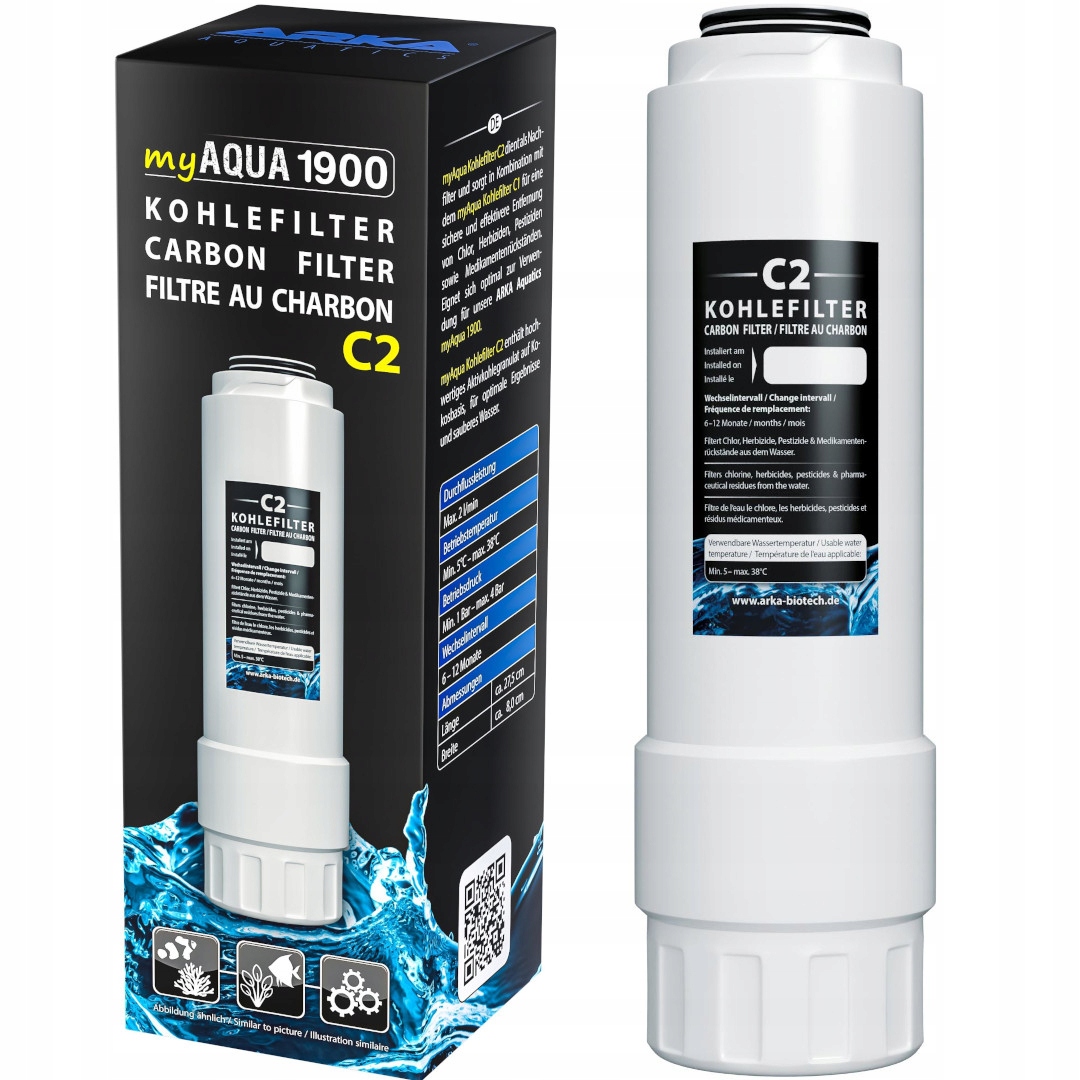 Levně Arka Carbon Filter C2 Náplň do myAqua 1900