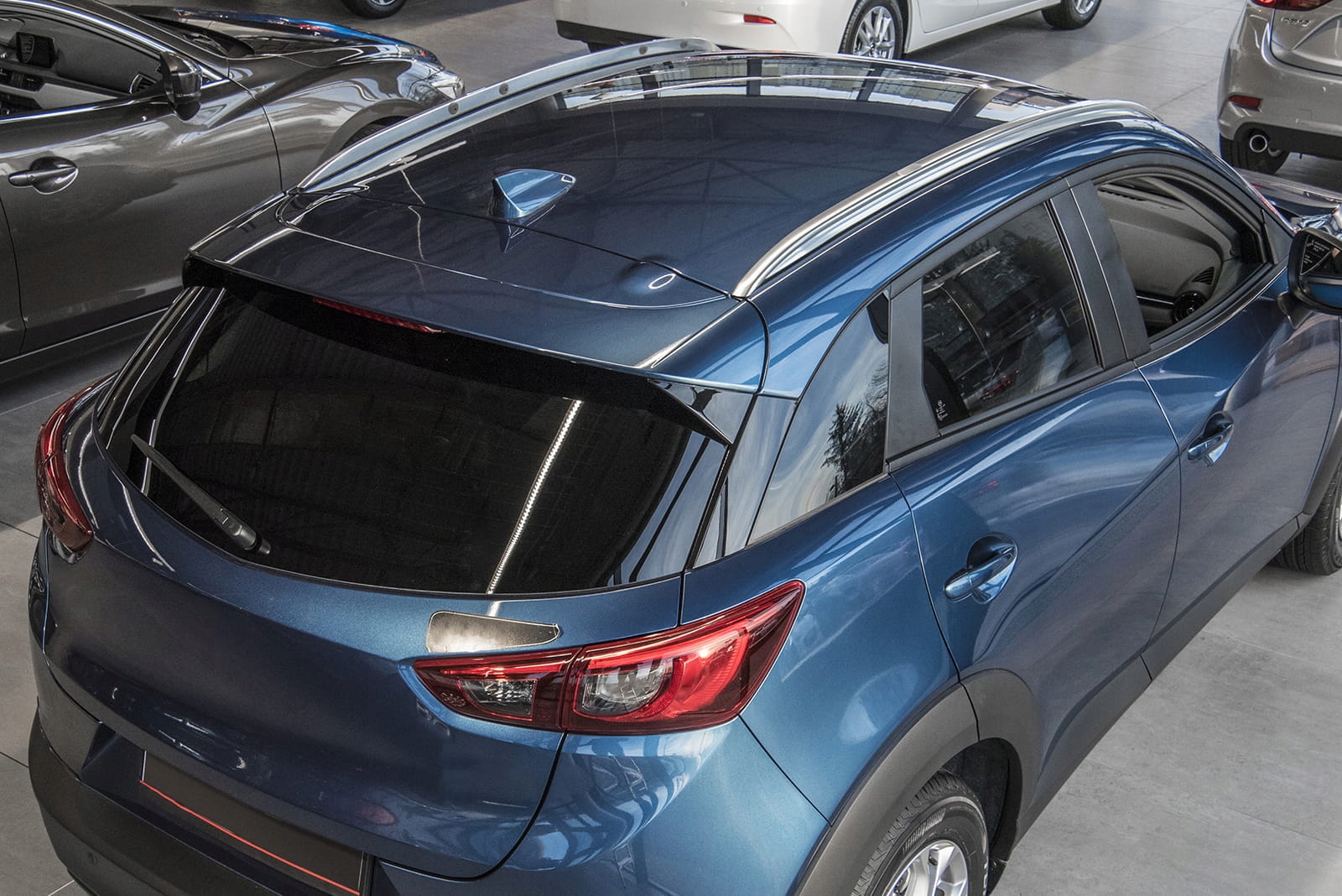 MAZDA CX-3 DK 2015-2021 RELINGI DACHOWE ALUMINIOWE OEM Producent części Inny