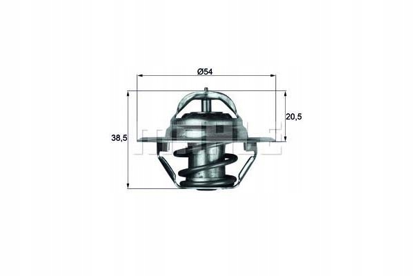 BEHR TERMOSTAT 105000106401 105000106400 4062141 4 Producent części Behr
