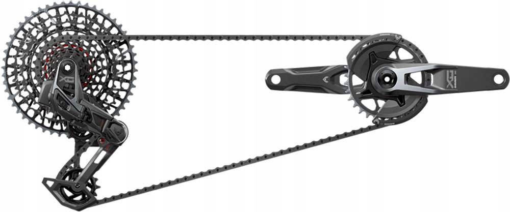 Sram X0 Eagle Transmission Axs 12s V2 170mm skupina E-mtb