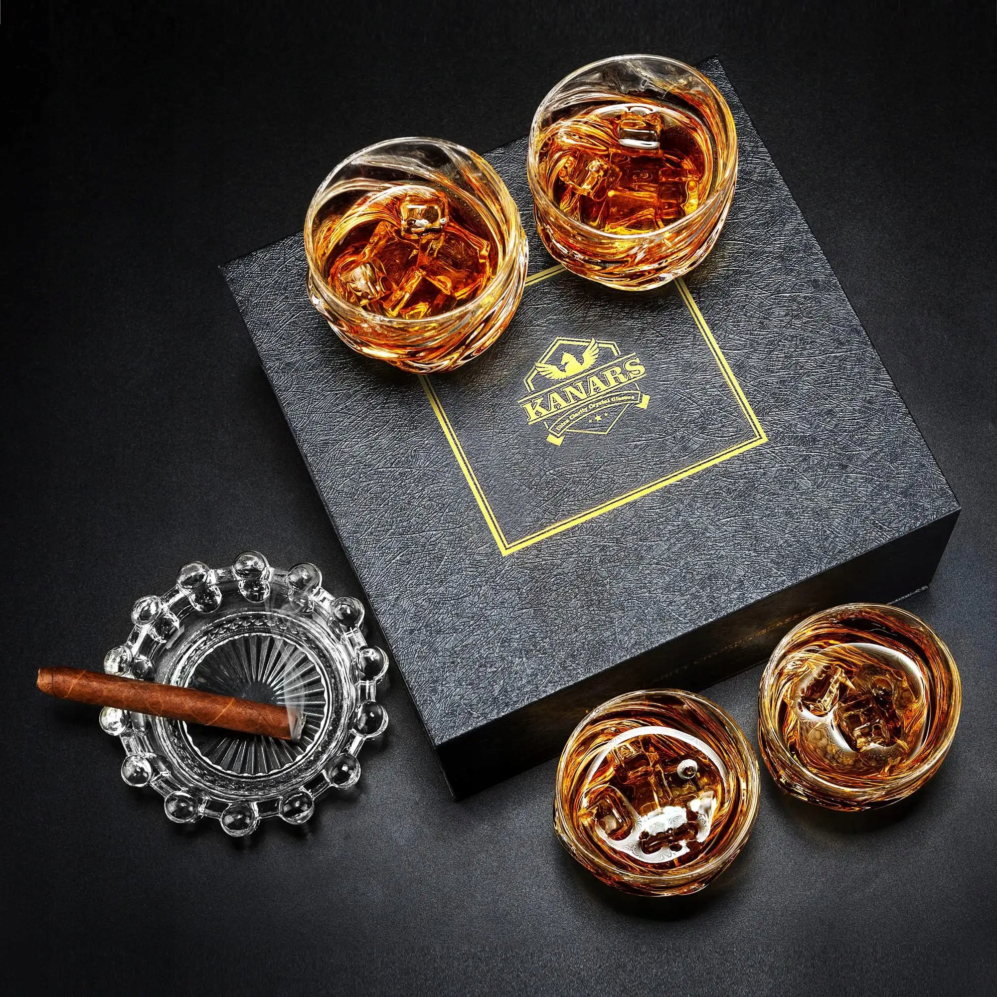 Szklanki do whisky 260ml 4 sztuki KANARS Liczba elementów 4