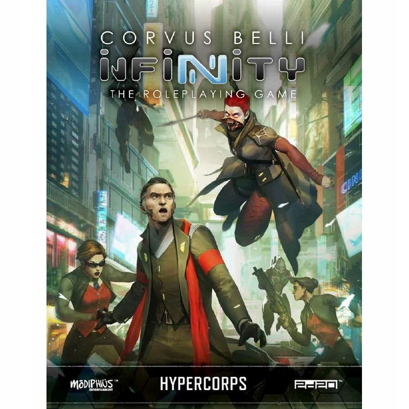 Infinity Rpg: Hypercorps Sourcebook [eng]