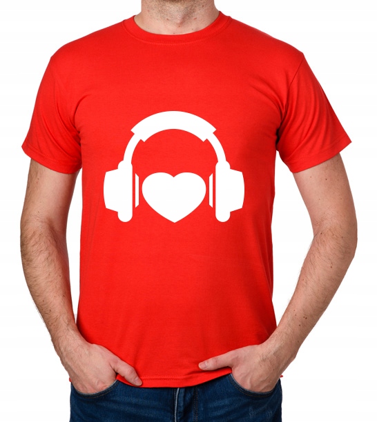 

koszulka I Love Music prezent