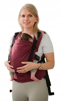 Nosidełko ergonomiczne Kavka MultiAge Pro: Beetroot Linen