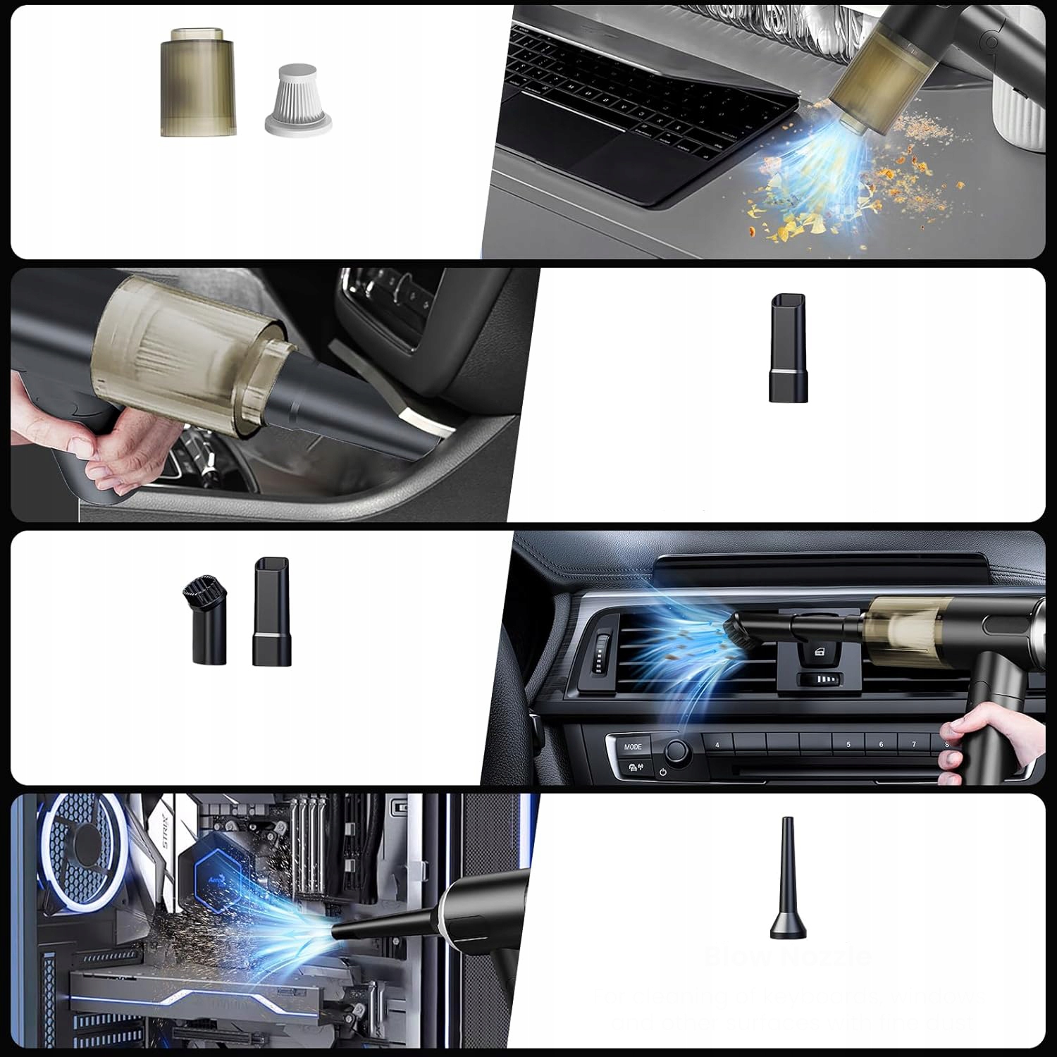 BEZPRZEWODOWY ODKURZACZ RĘCZNY 120W DO SAMOCHODOWY DYWANÓW DOMU EAN (GTIN) 882696022753