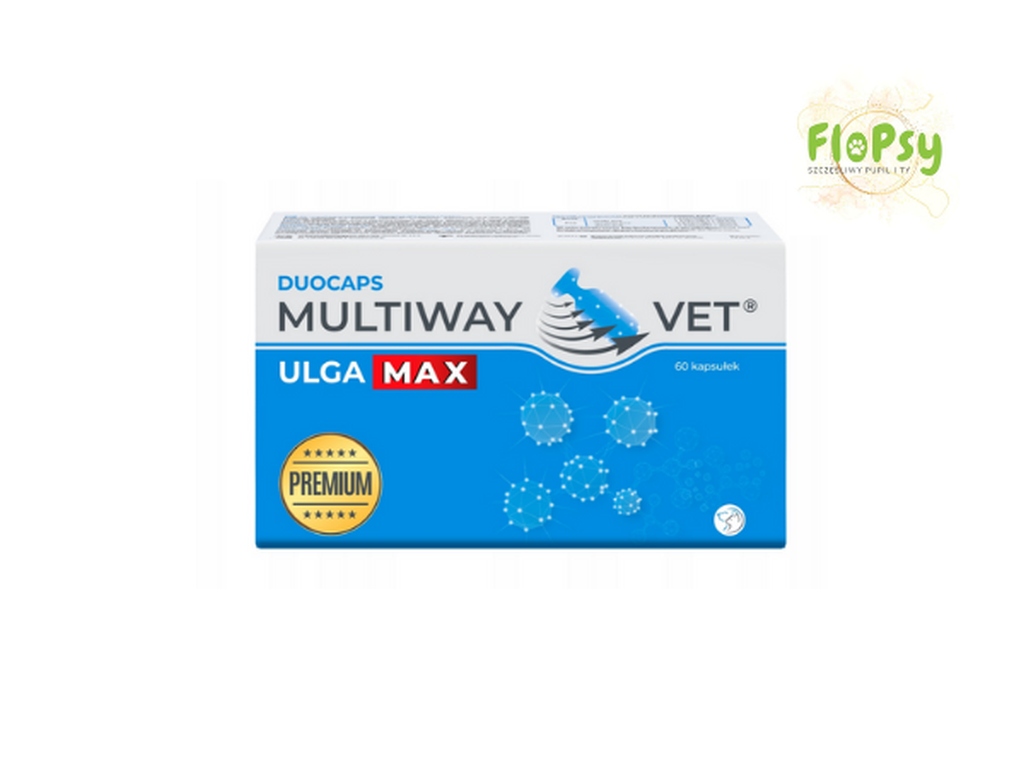 Levně Multiway Vet Duocaps Ulga Max – twist-off kapsle pro zmírnění stresu a diskotéky